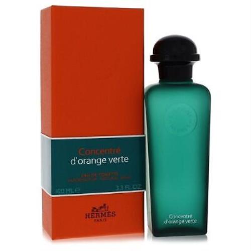 Eau D`orange Verte by Hermes Eau De Toilette Spray Concentre Unisex 3.4 oz M