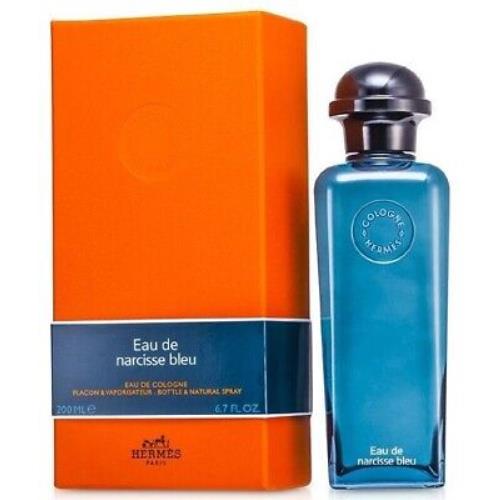 Eau DE Narcisse Bleu Hermes 6.7 oz / 200 ml Edc Unisex Perfume Spray