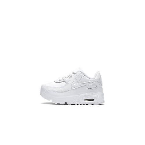 Toddler`s Nike Air Max 90 Ltr White/white-metallic Silver CD6868 100