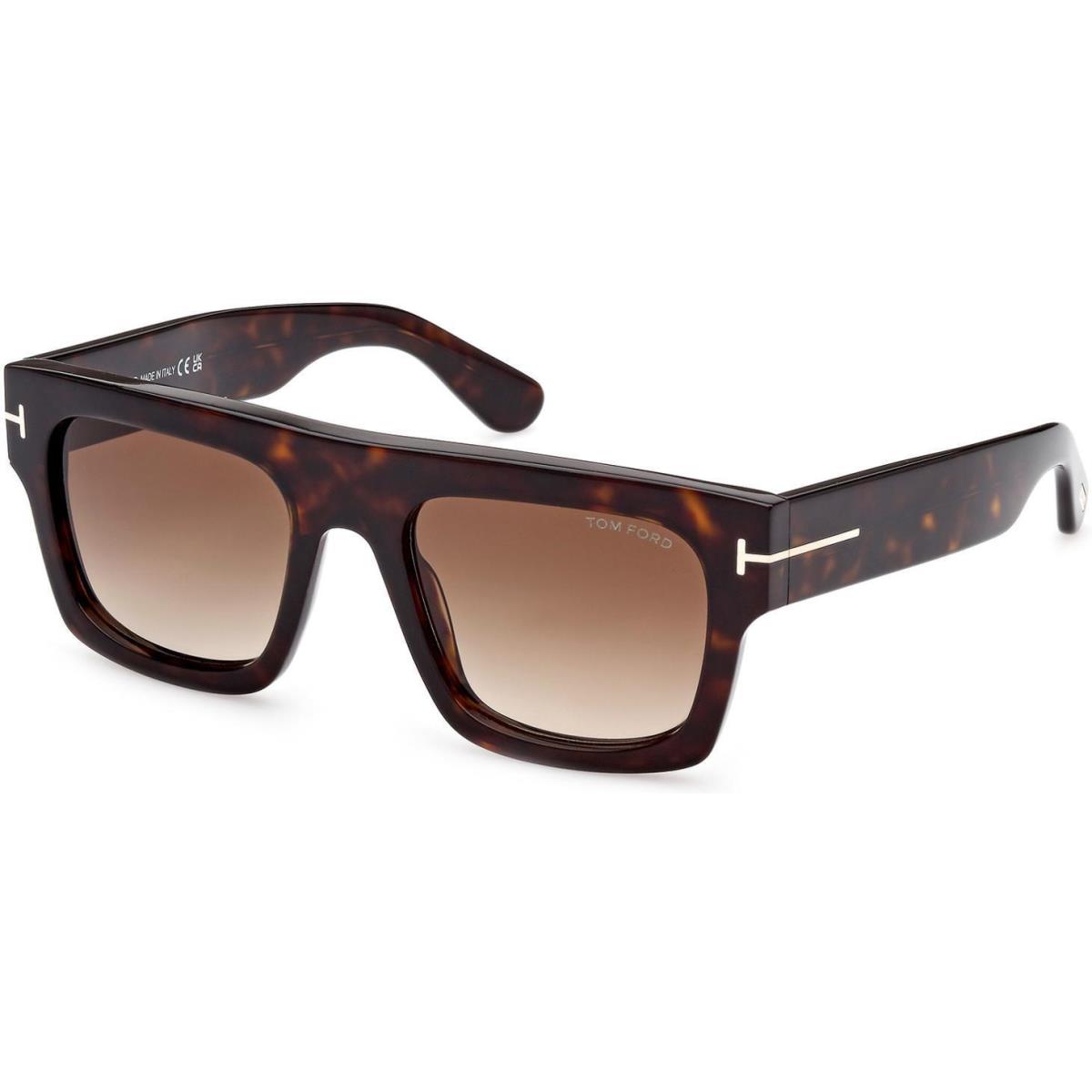 Tom Ford FT 0711 Sunglasses 52F Dark Havana