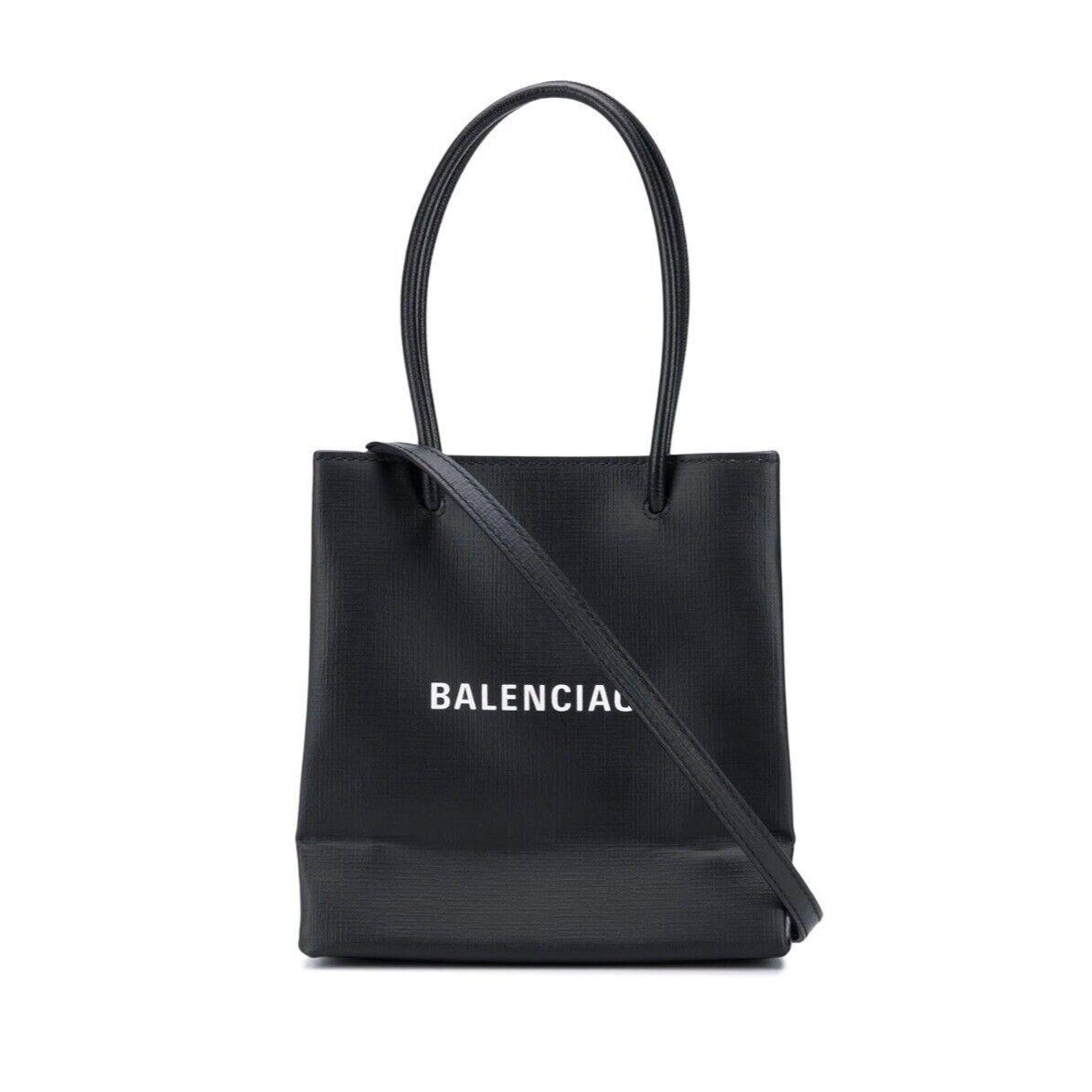 Balenciaga Xxs Shopping Tote Bag Black