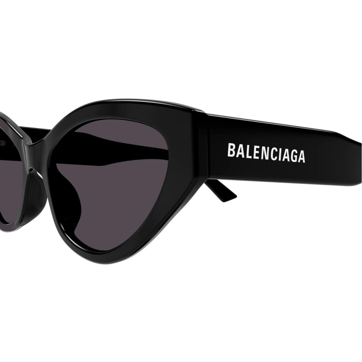 Balenciaga BB0306S-001 Black/grey Cat-eye Women`s Sunglasses