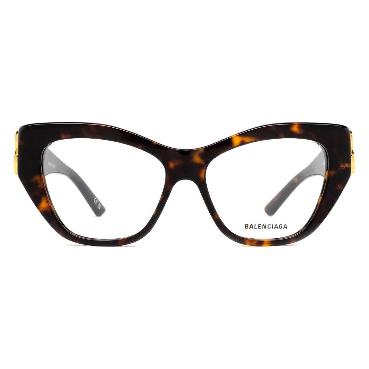 Balenciaga BB0312O Eyeglasses Women Havana 53mm