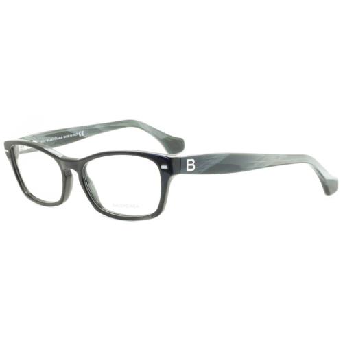 Balenciaga BA5012 001 Black Rectangle 53-16-140mm Full Rim Women`s Eyeglasses