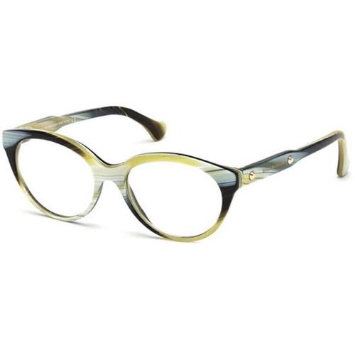 Balenciaga Eyeglasses BA5001 064 Green-black Marble 51mm