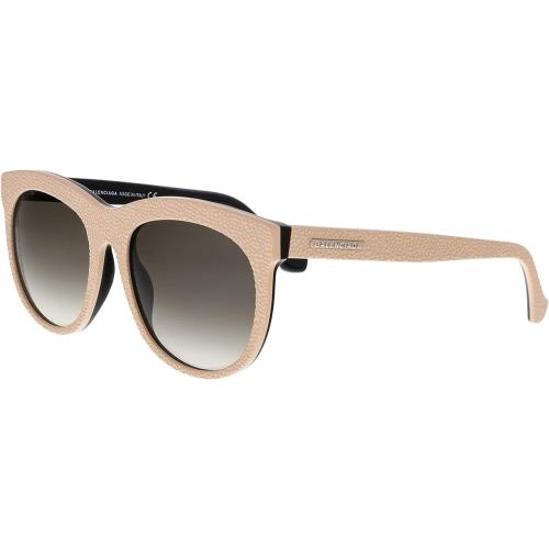 Balenciaga BA24 74B Rose Cat Eye Gray Gradient 54-18-140mm Women`s Sunglasses