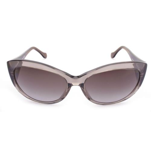Balenciaga BA23 20B Gray Cat Eye Gray Gradient 58-16-140mm Women`s Sunglasses