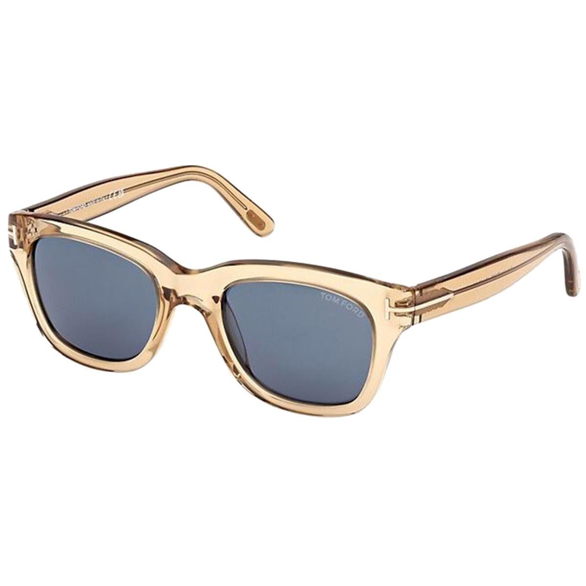 Tom Ford Snowdon Men`s Champagne Squared Sunglasses FT0237 45V 52 - Italy