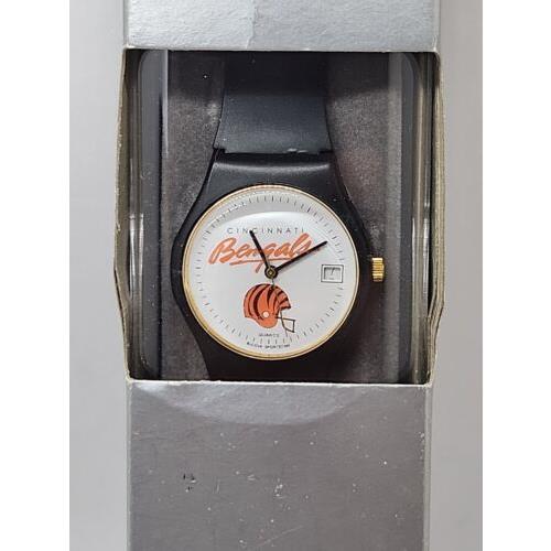 1980`s Bulova Sportstime - Cleveland Browns Analog Wrist Watch