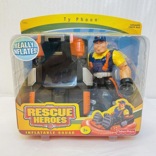 2004 Rescue Heroes Inflatable Squad Ty Phoon Inflatable Hydrofoil