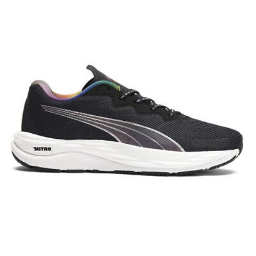 Puma Velocity Nitro 2 Out Running Womens Black Sneakers Athletic Shoes 37707201