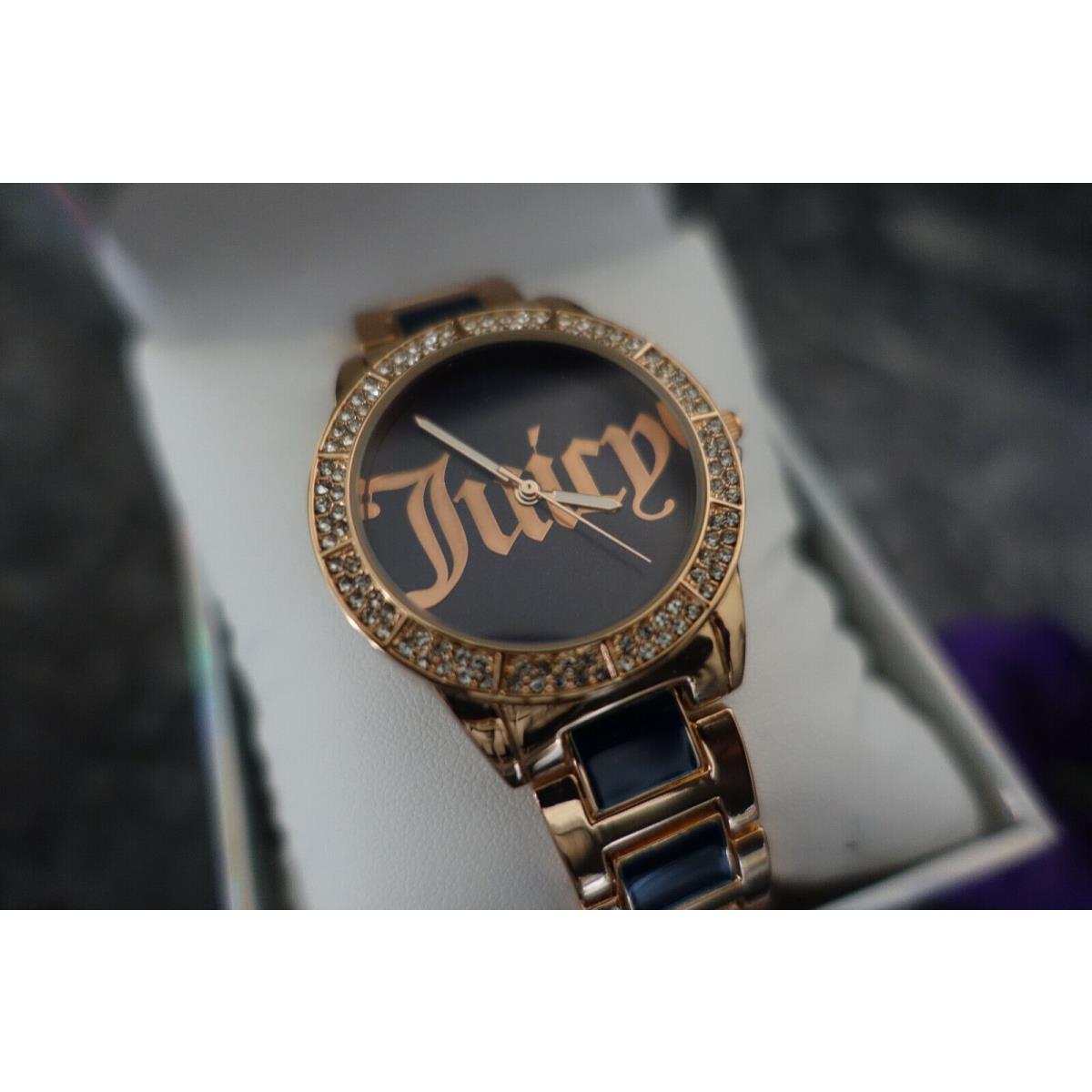 Juicy Couture Black Label Watch JC1308NVRG Gold Tone