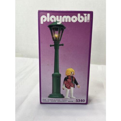 Playmobil 5340 Victorian Light / Lamppost Man with Lamp Post