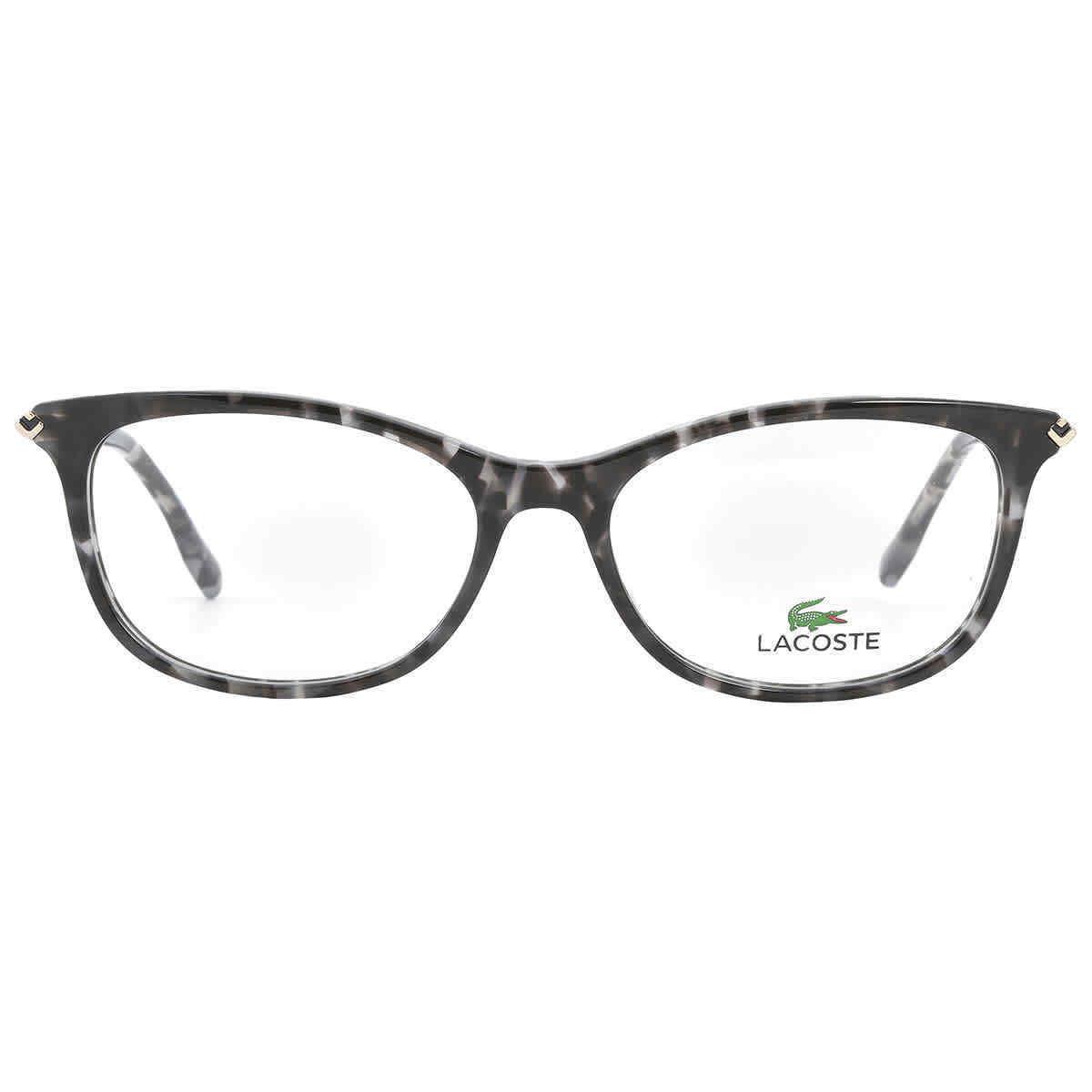 Lacoste Demo Cat Eye Ladies Eyeglasses L2863 215 53 L2863 215 53