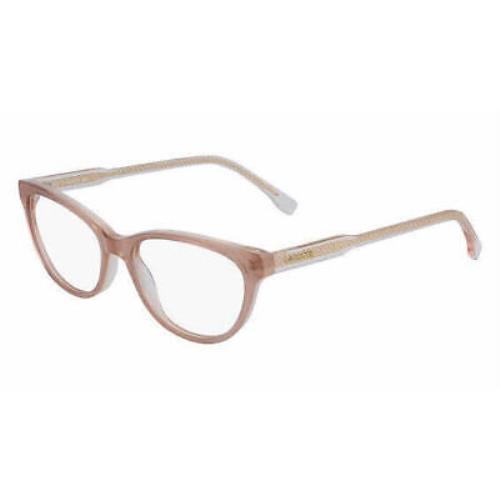 Lacoste L2850-662-5316 Opaline Rose Eyeglasses