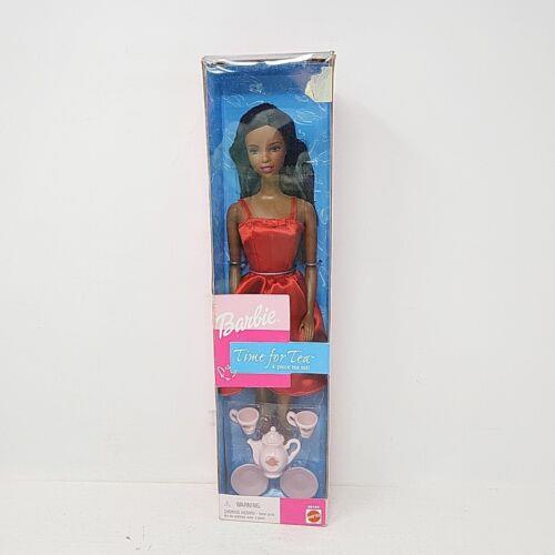 2000 Barbie Time For Tea African American AA Doll Mattel 29164