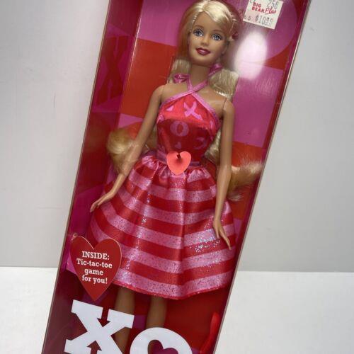 2002 XO Valentine Barbie Doll w/ Tic-tac-toe Game 55517 Mattel Vintage