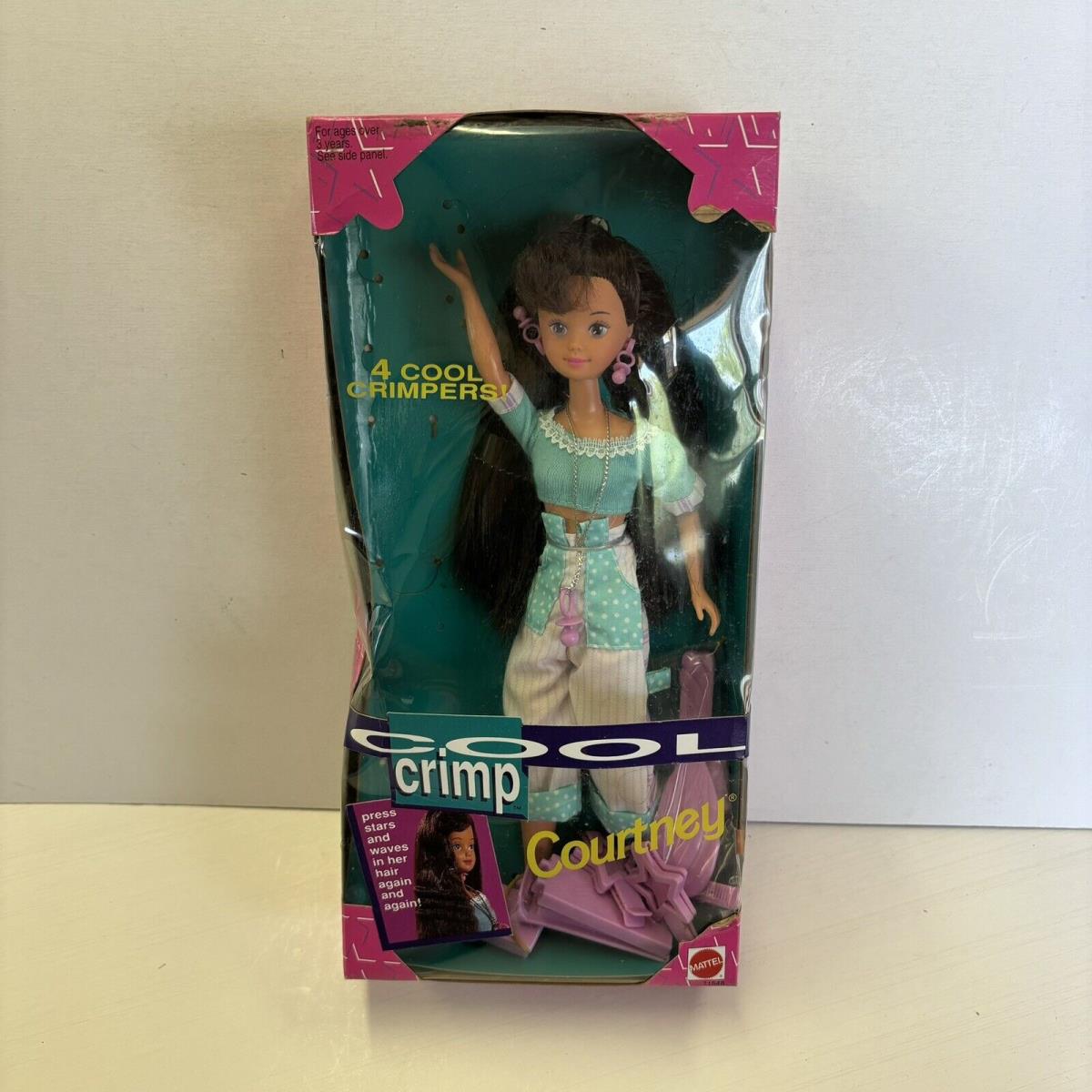 Barbie Cool Crimp Courtney Doll 1993 Mattel 11548 Nrfb