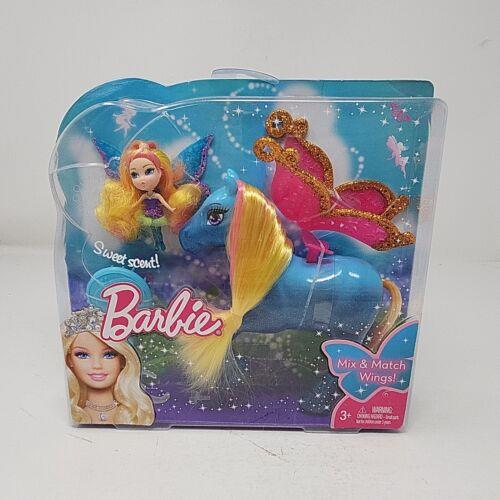 2009 Sweet Scent Barbie Mix Match Wings Fairy Pony Mattel T5425