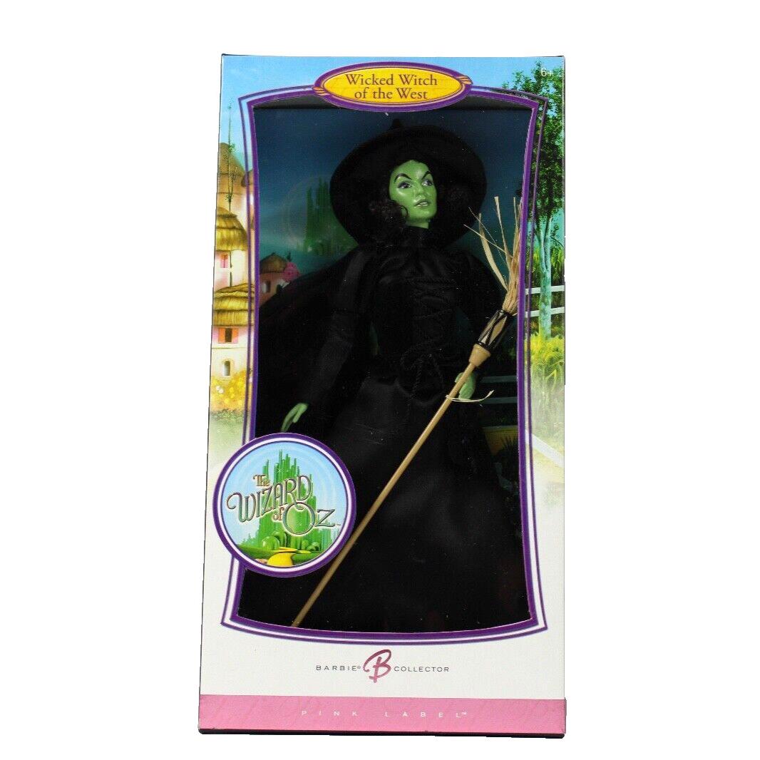 Barbie The Wizard of Oz Wicked Witch of The West Doll Pink Label K8685 Nrfb