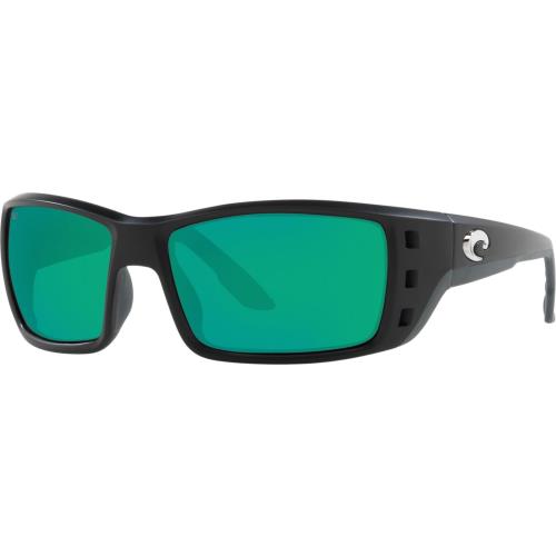 CL11OBMP Mens Costa Caballito Polarized Sunglasses - Frame: Black, Lens: Blue