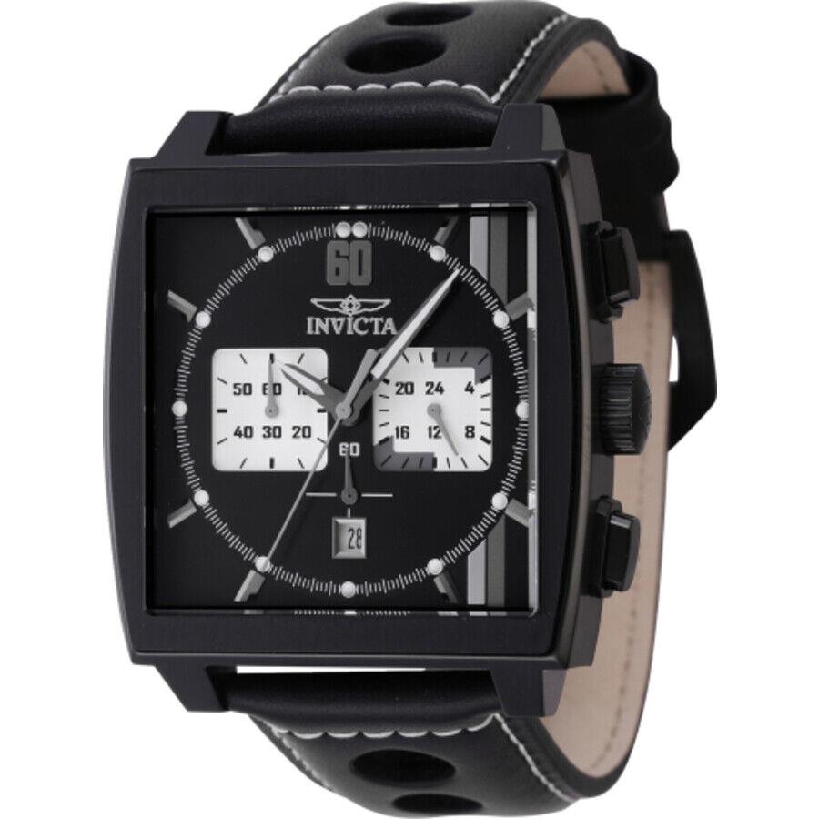 Invicta S1 Rally Chronograph Gmt Quartz Black Dial Men`s Watch 46853