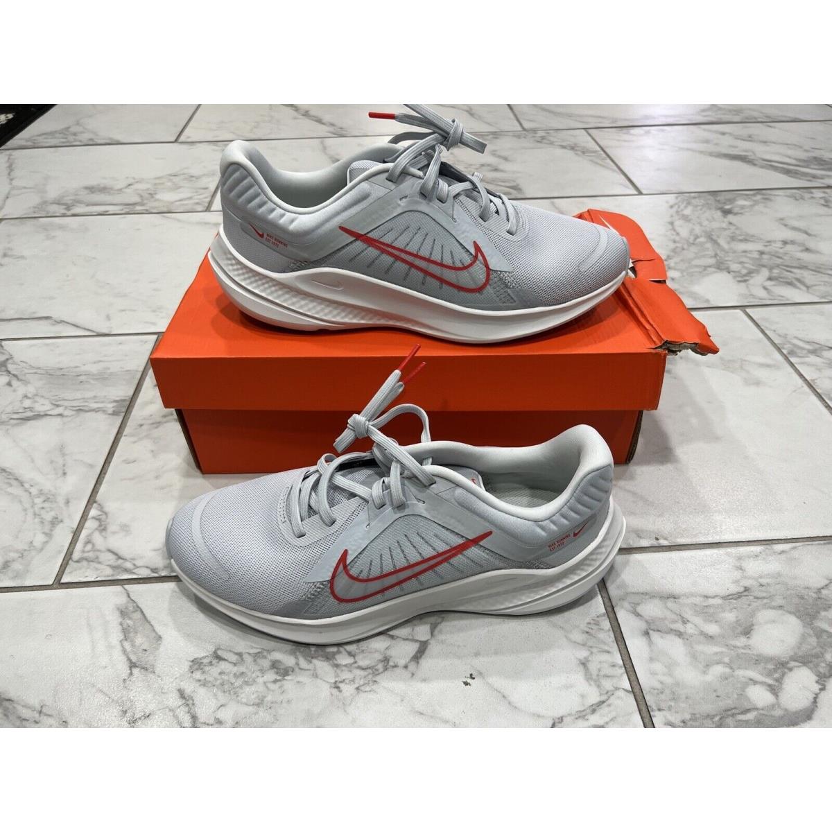 Nike Quest 5 Pure Platinum White Women`s Running Shoes Size 8.5 DD9291-007 - Gray