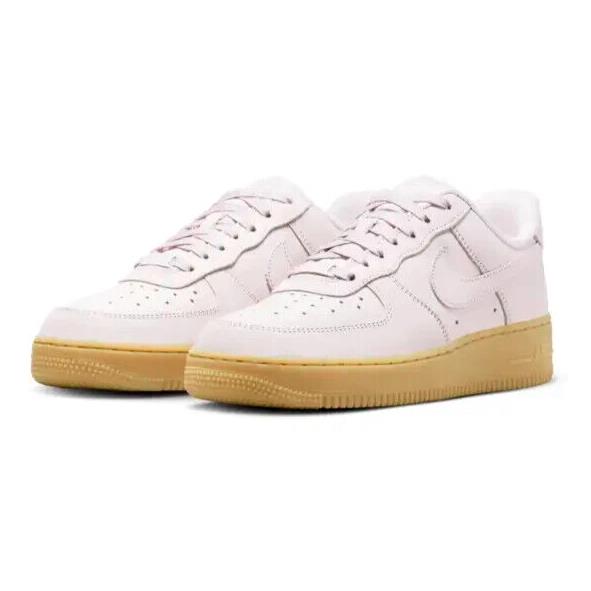 Nike Air Force 1 Prm WF Womens Size 5.5 Shoes DR9503 601 Pink Gum Bottom