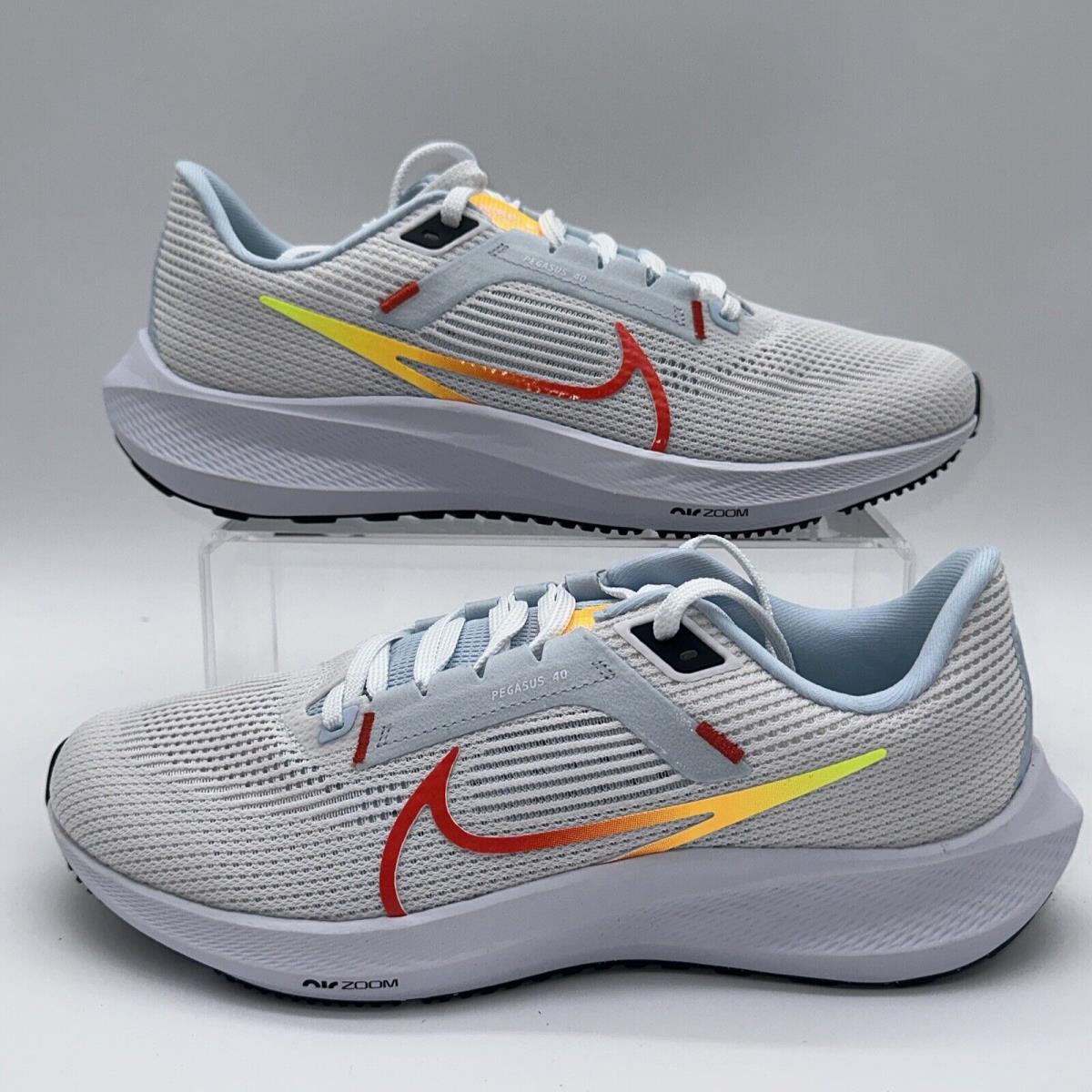 Nike Women`s Size 10 Air Zoom Pegasus 40 DV3854 102 Sneaker Trainer Sports - White