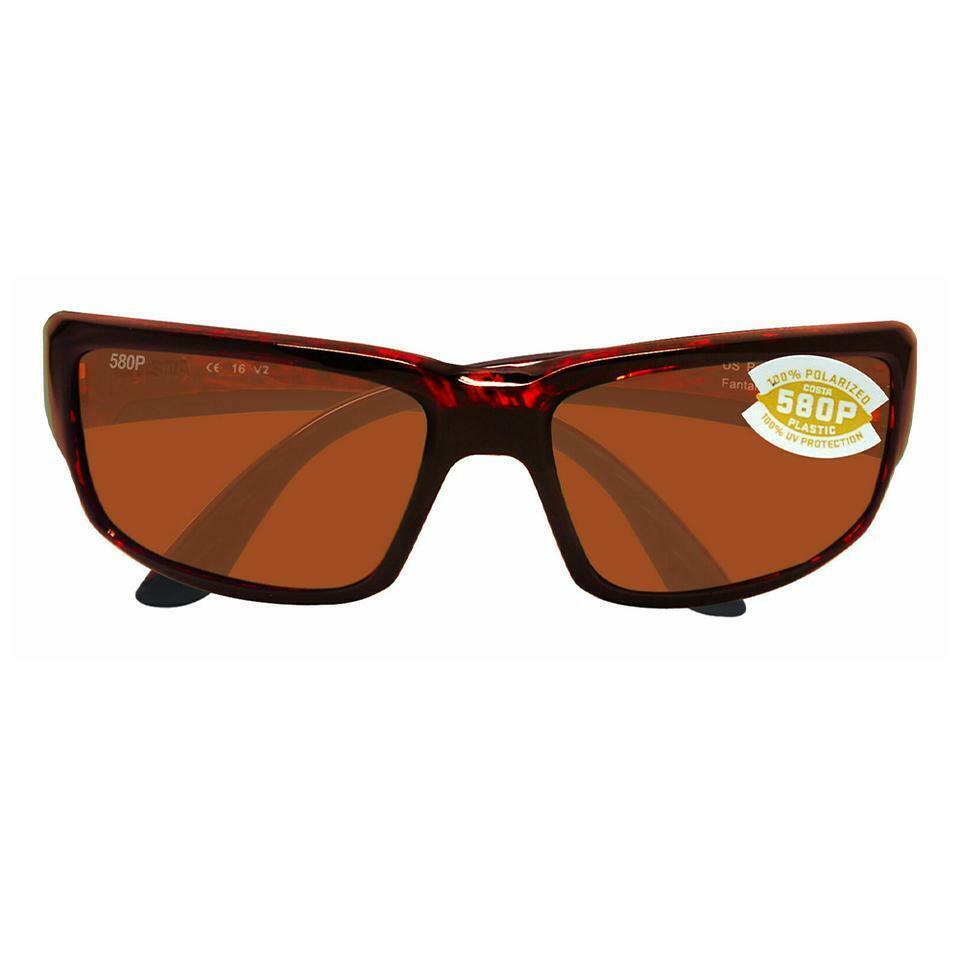 Costa Del Mar TF 10 Ocp Fantail Sunglasses Tortoise Cooper Polarized 580P