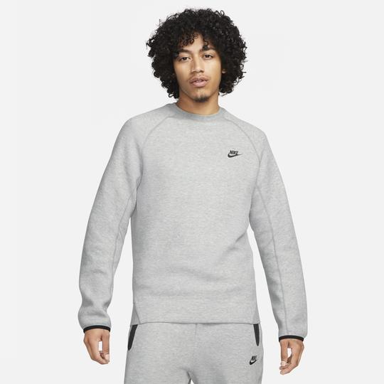 Nike Sportswear Tech Fleece FB7916-063 Men`s Gray Crew Neck Sweatshirt L NCL126