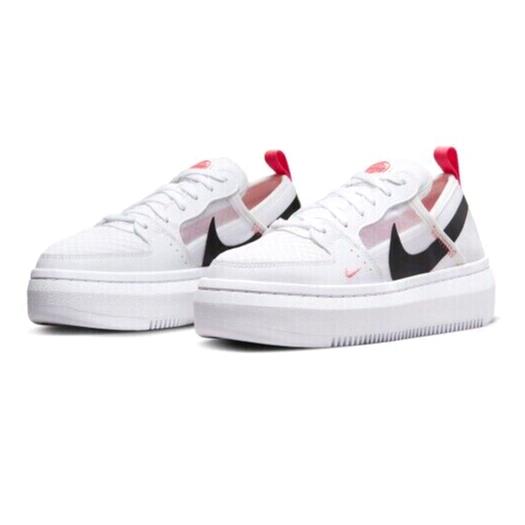 Nike Court Vision Alta Txt Womens Size 12 Shoes CW6536 103 White/sea Coral