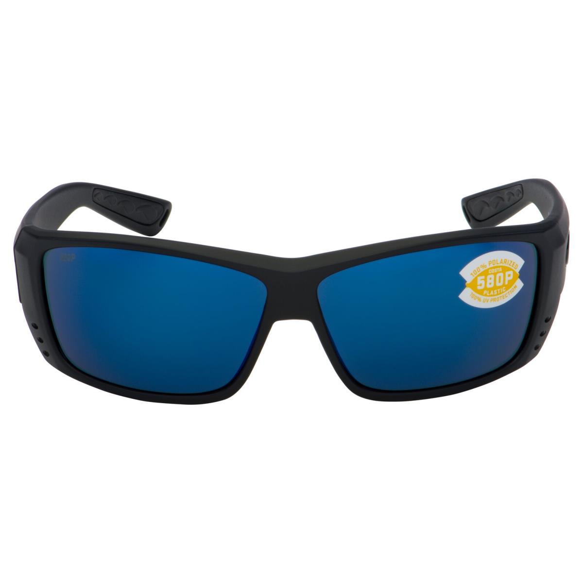 Costa Del Mar Cat Cay Blackout/grey Blue 580P 61mm Polarized Sunglasses