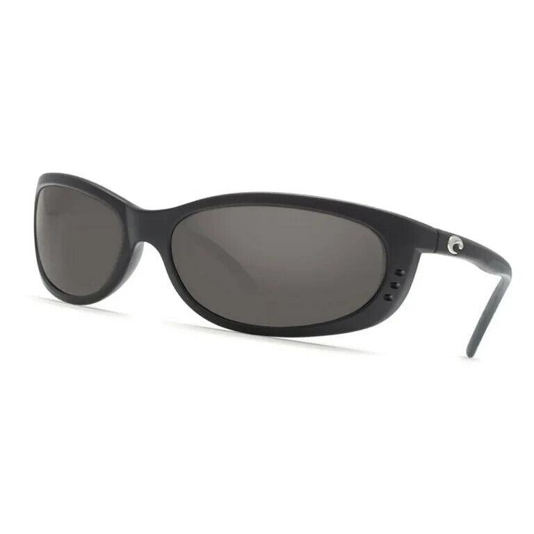 Costa Del Mar Fathom Sunglasses Black Frame W/gray 580P Lens FA11OGP - Frame: Black, Lens: Gray