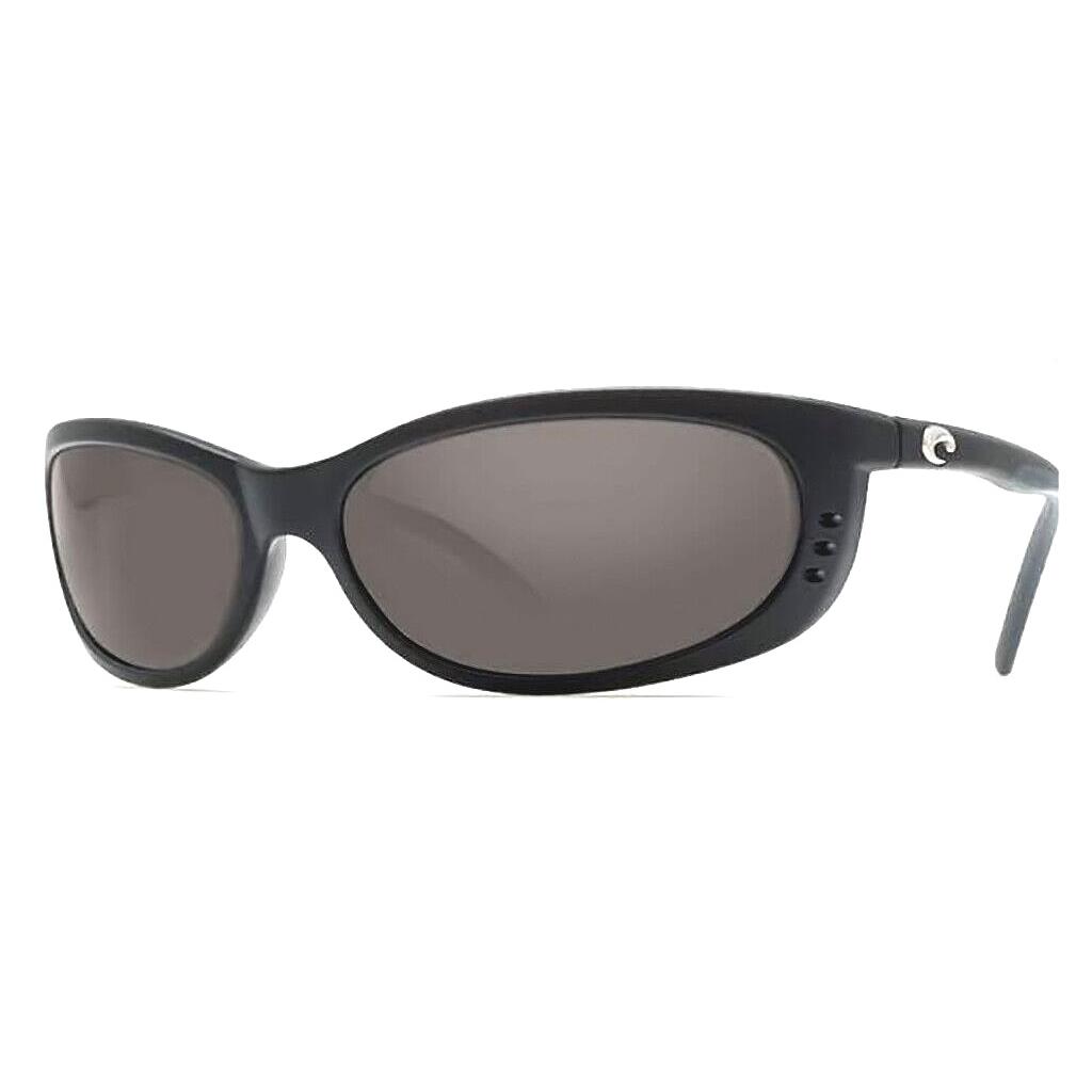 Costa Del Mar Fathom Polarized Sunglasses Matte Black / 580P Gray Lens