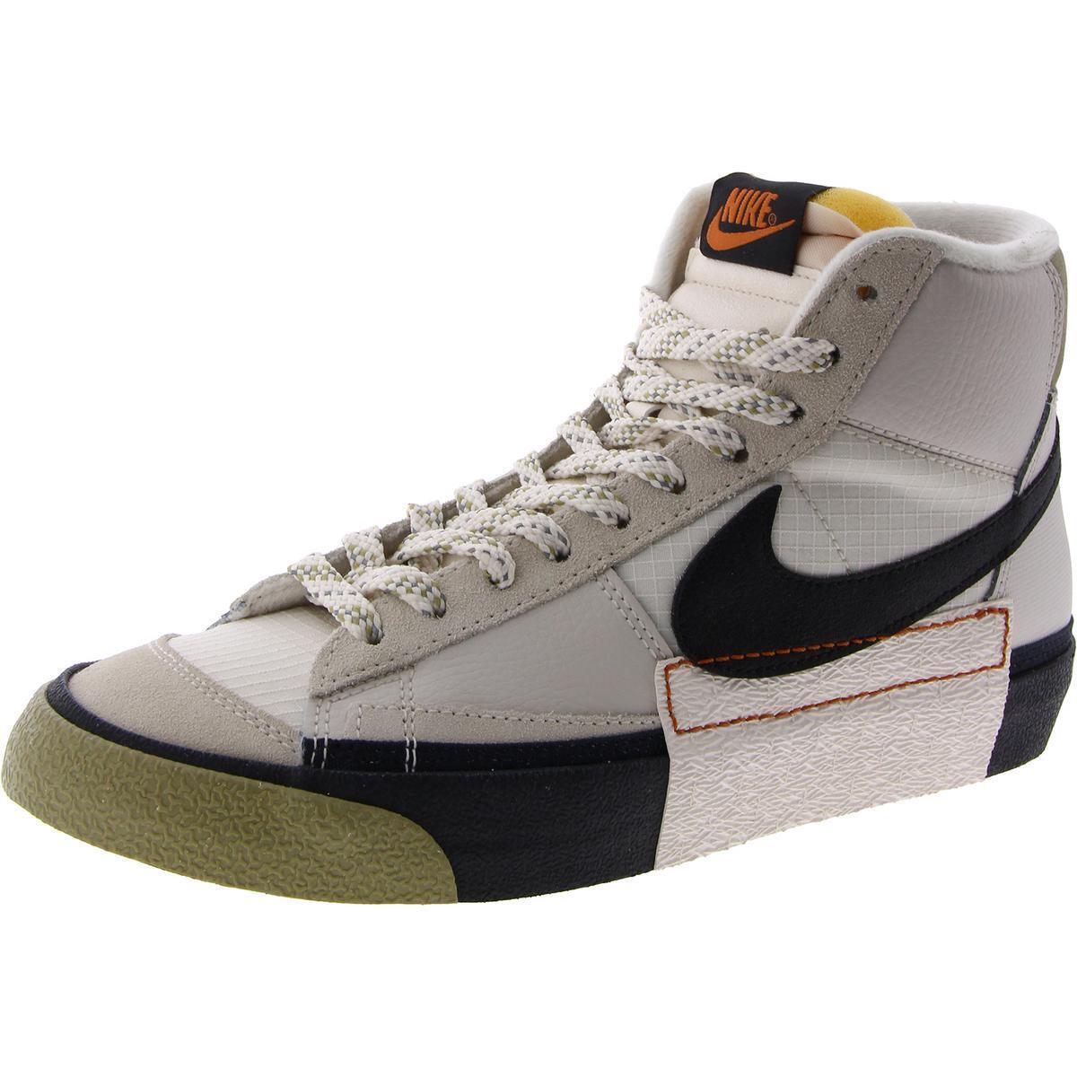 Nike Mens Blazer Mid Pro Club Beige Fitness Skate Shoes 8.5 Medium D Bhfo 5534 - Ivory