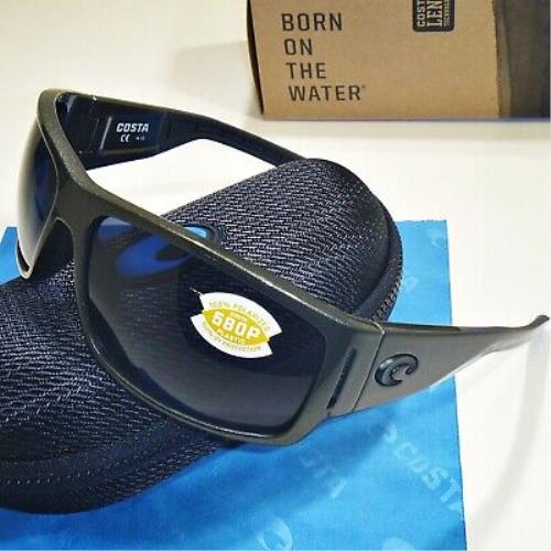 Costa Del Mar Cape Polarized Sunglasses - Steel Gray Metallic/gray 580P Lens