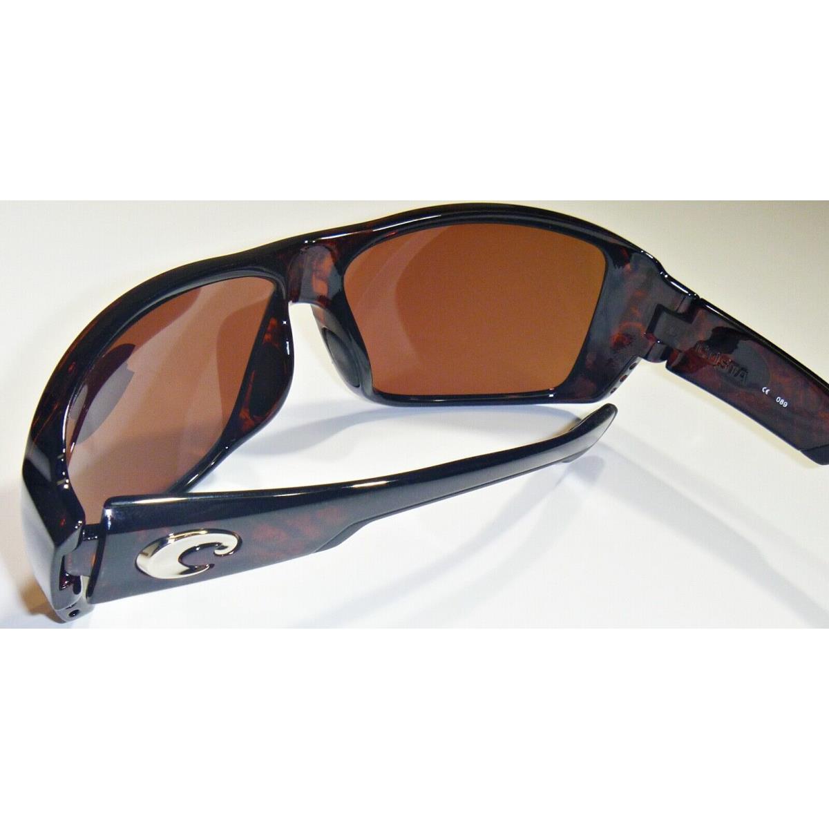 Costa del Mar Double Haul Polarized Sunglasses Tortoise/Copper 580G Glass 
