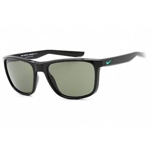 Nike Essential Endeavor MI EV1122 011 Sunglasses Black Green Frame Green