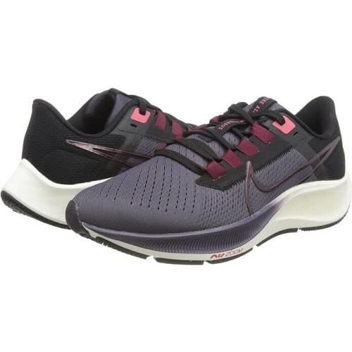 Women`s Nike Purple Black Pegasus 38 Running Shoes Size 8 CW7358-501 - Black