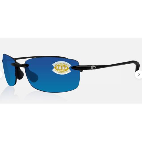 Costa Del Mar BA11OBMP Ballast Black Blue 580P Polarized Lens Sunglasses