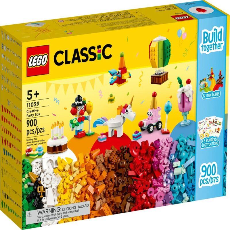 Lego Classic Creative Party Box Bricks Set 11029 Building Toy Set Gift