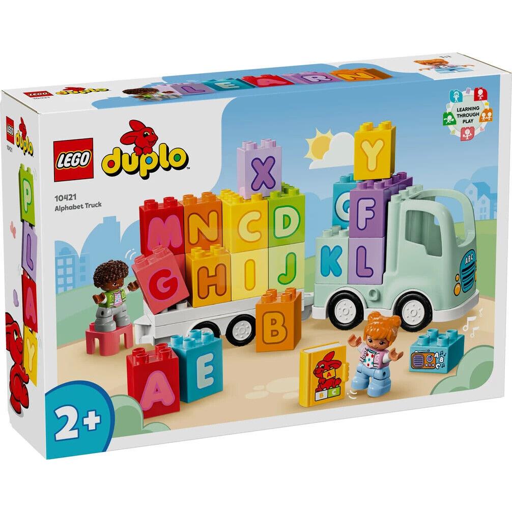 Lego Duplo Town Alphabet Truck 10421 Building Toy Set Gift