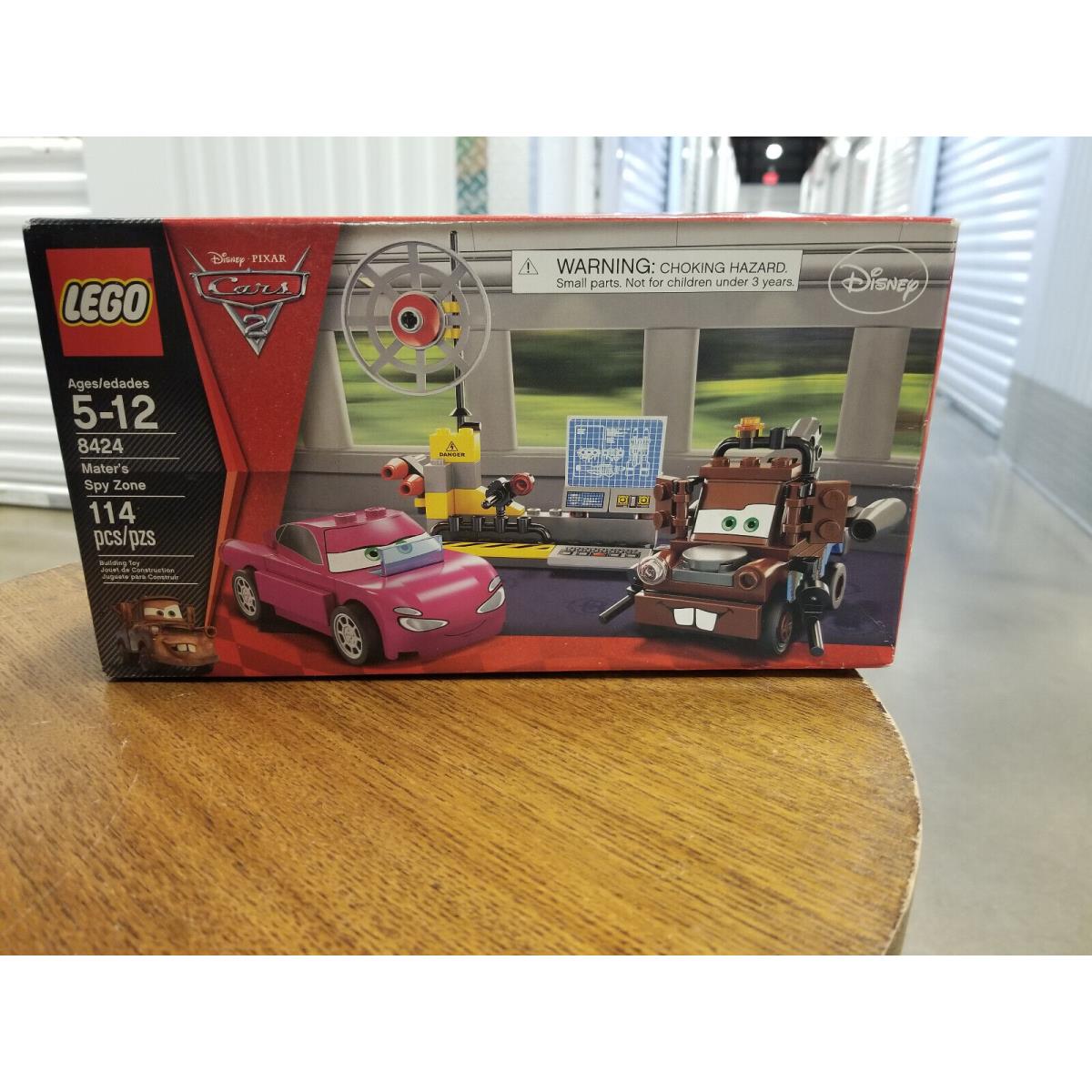 Lego 8424 Disney Cars Maters Spy Zone Holly Shift Well Jet Mission Race Agent US