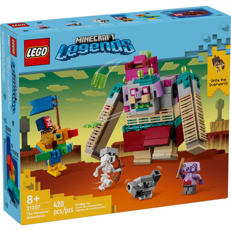 Lego Minecraft Legends The Devourer Showdown Adventure Set 21257 Building Toy