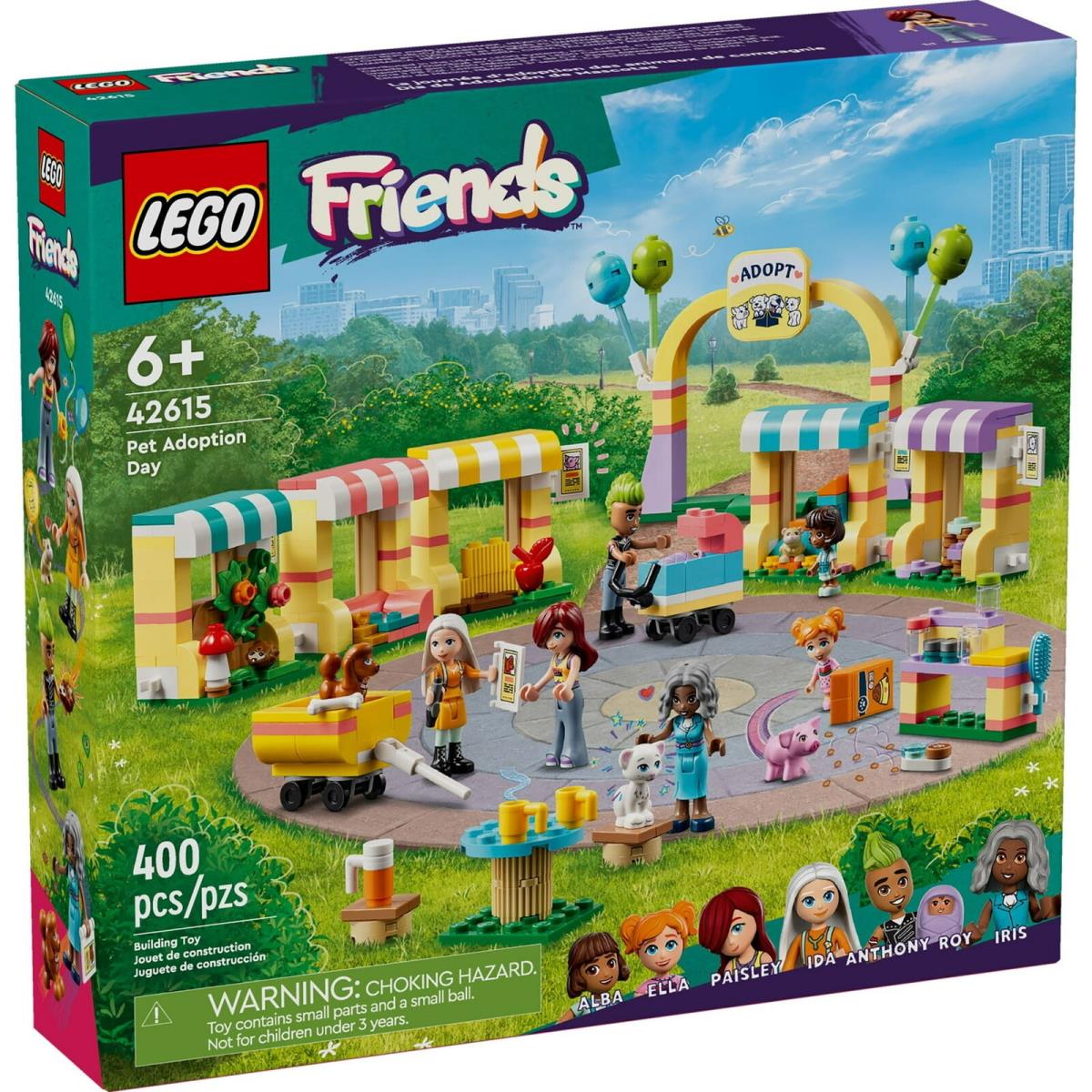 Lego Friends Pet Adoption Day 42615 Building Toy Set Gift
