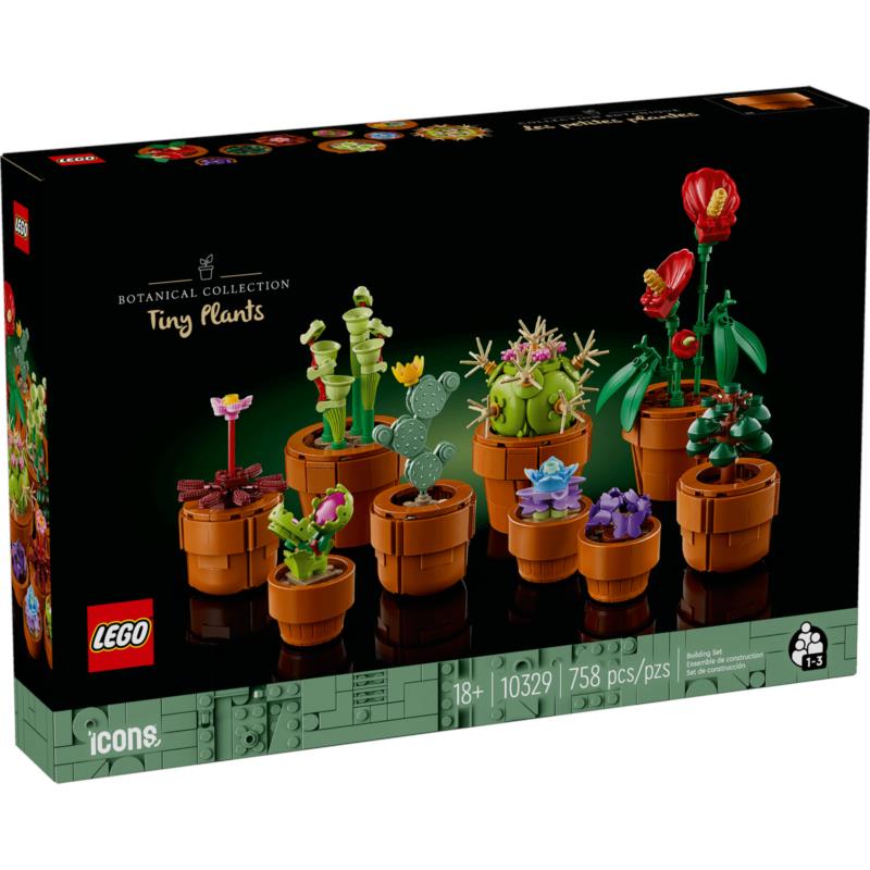 Lego Icons Botanical Collection Tiny Plants 10329 Building Toy Set Cactus D Cor