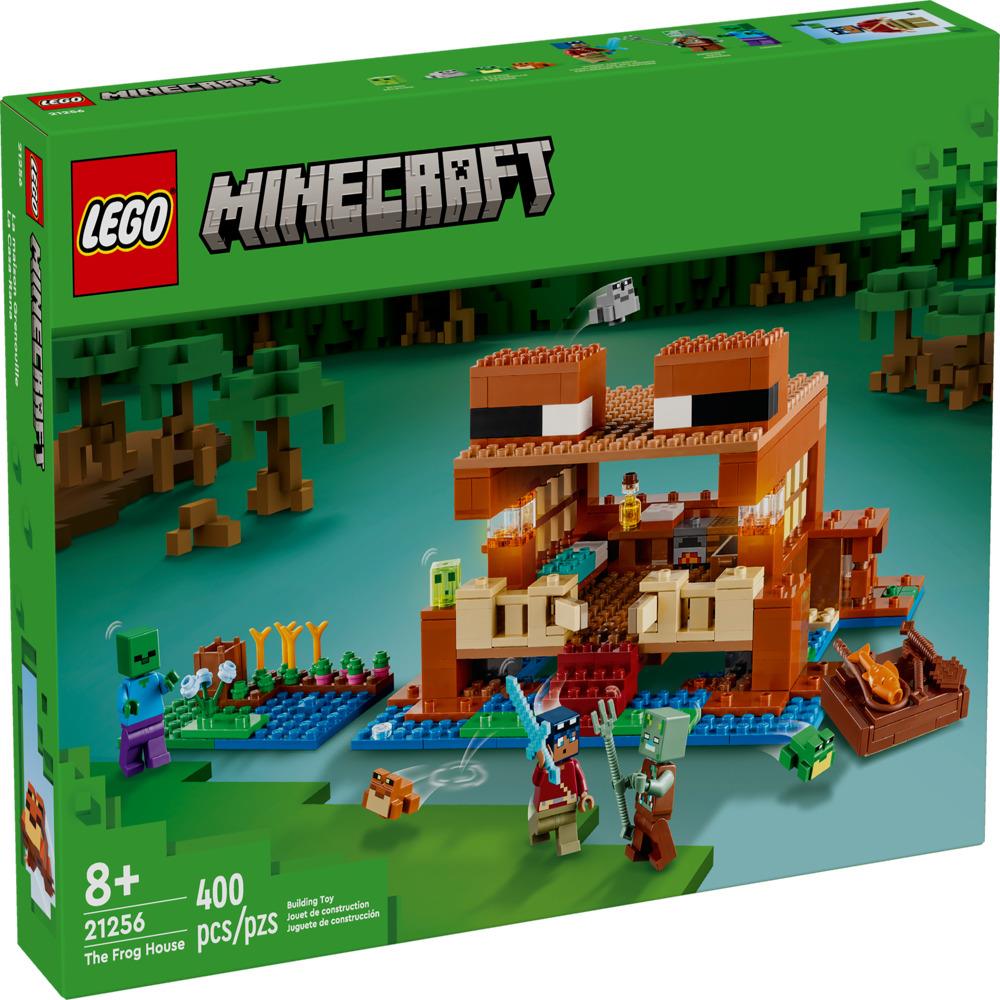 Lego Minecraft The Frog House 21256 Building Toy Set Gift