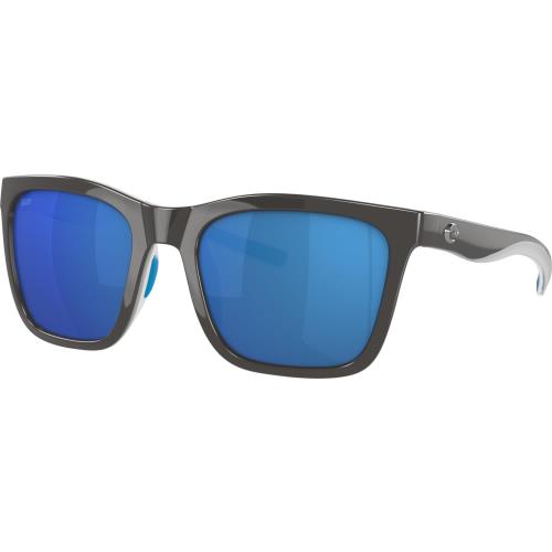 JO01OBMP Mens Costa Jose Polarized Sunglasses - Frame: Black, Lens: Blue