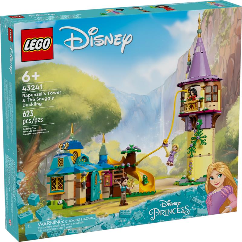 Lego Disney Princess Rapunzel s Tower The Snuggly Duckling 43241 Building Set
